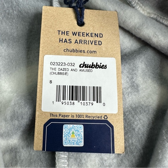 NWT Chubbies Men’s Dazed and Amused Chubbsie 2.0  Hooded Romper. Size Small - Picture 10 of 12